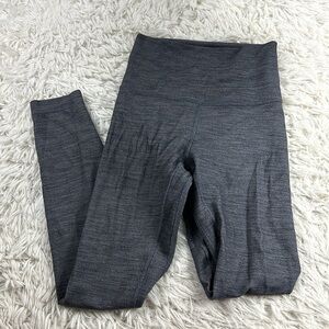 Lululemon Align Pant II 25" Mini Heathered Herringbone Heathered Black White / B